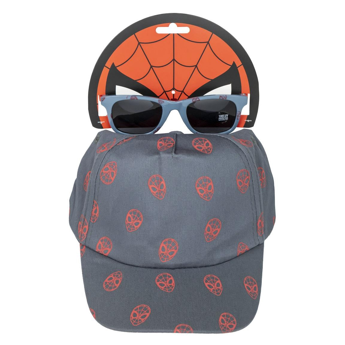 Spider Man Mütze + Brille 3/12 Jahre